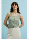 Moodo Зелен топ Moodo
