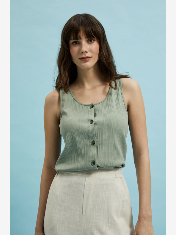 Moodo Зелен топ Moodo