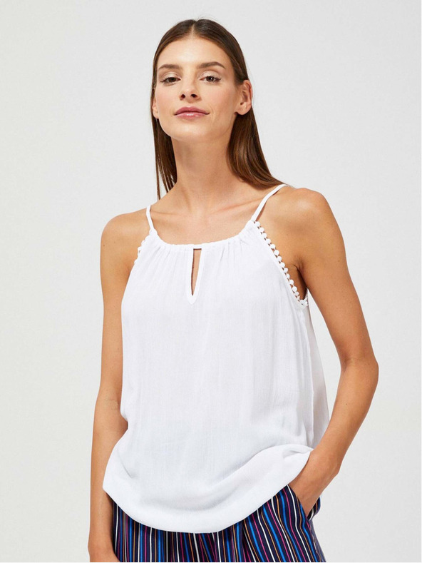 Moodo Бял дамски потник Moodo