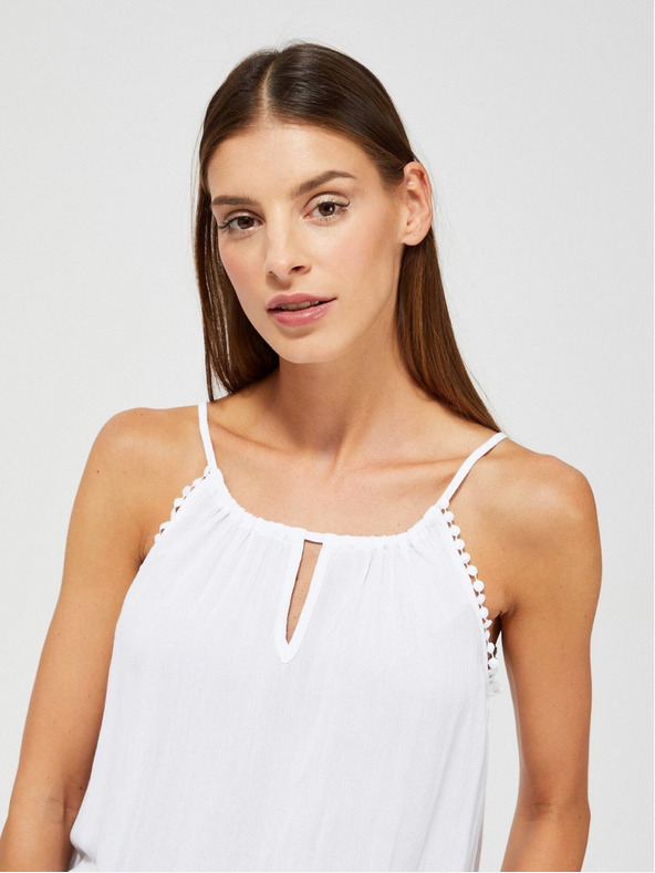 Moodo Бял дамски потник Moodo