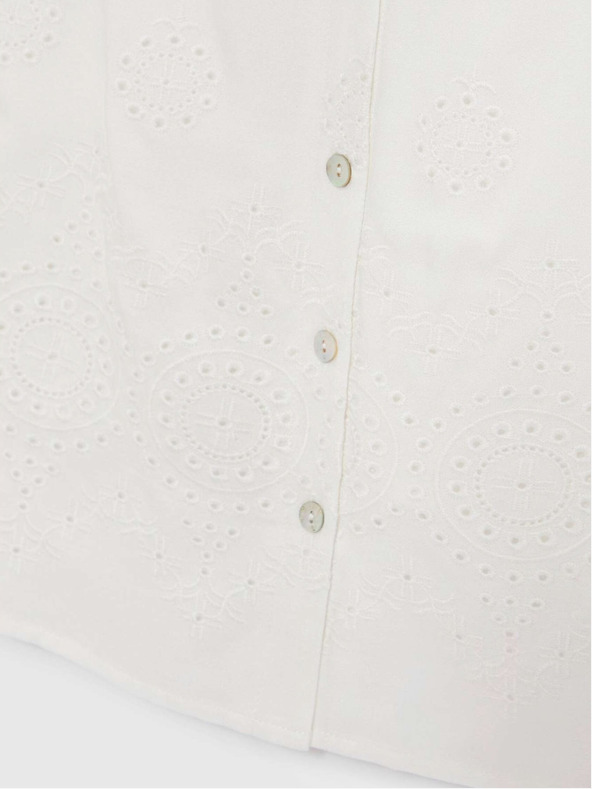 Moodo Бял дамски топ Moodo