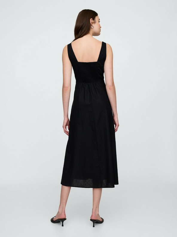 GAP Ленена миди рокля GAP