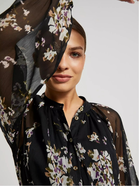 Moodo Дамска рокля с цветя Moodo