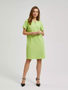 Moodo Светлозелена обикновена рокля Moodo