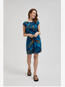 Moodo Синя шарена рокля Moodo