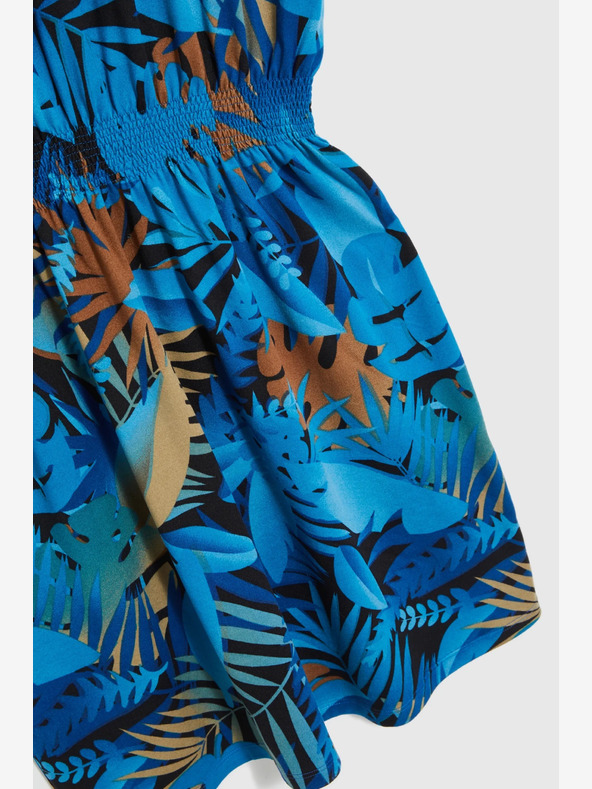 Moodo Синя шарена рокля Moodo