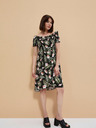 Moodo Рокля от вискоза с шарки Moodo