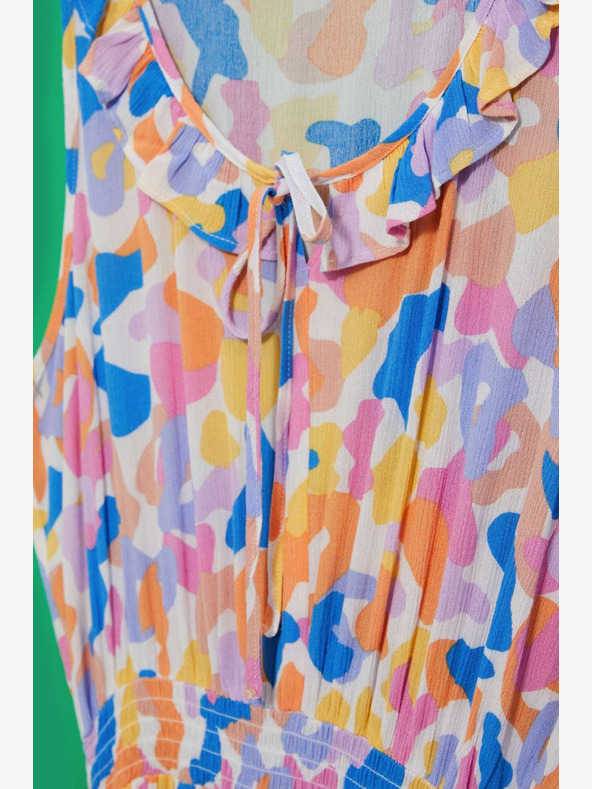 Moodo Кремава шарена рокля Moodo