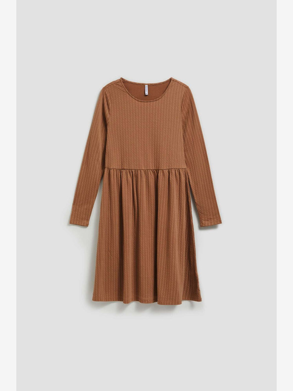 Moodo Дамска рокля с ребра Moodo