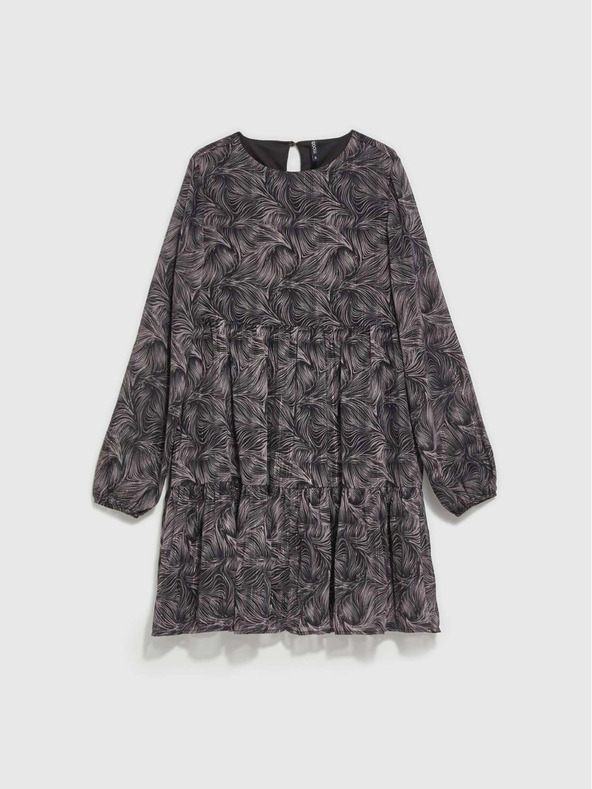 Moodo Черна дамска бохо рокля Moodo