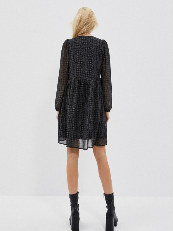 Moodo Черна дамска рокля Moodo