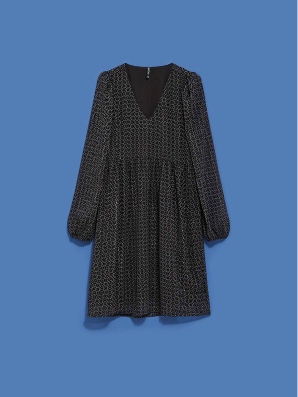 Moodo Черна дамска рокля Moodo