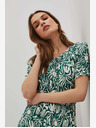 Moodo Зелена шарена рокля Moodo