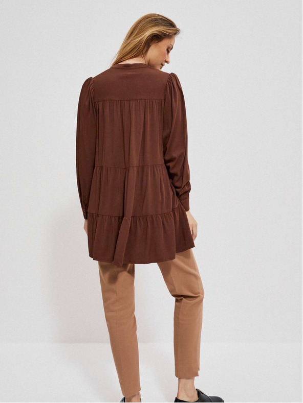 Moodo Кафява дамска рокля Moodo