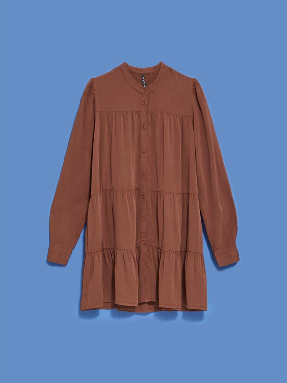 Moodo Кафява дамска рокля Moodo