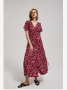 Moodo Тъмнорозова макси рокля Moodo
