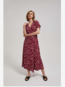 Moodo Тъмнорозова макси рокля Moodo