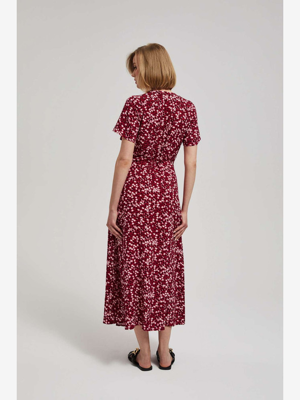 Moodo Тъмнорозова макси рокля Moodo