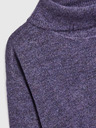 Moodo Лилав пуловер с ролетка Moodo