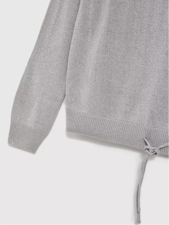 Moodo Дамски пуловер с V-образно деколте Moodo