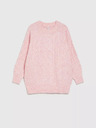 Moodo Розов пуловер със свободна кройка Moodo