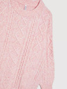 Moodo Розов пуловер със свободна кройка Moodo