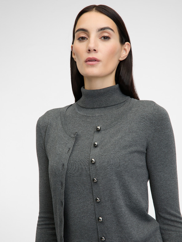 Orsay Сива дамска жилетка ORSAY