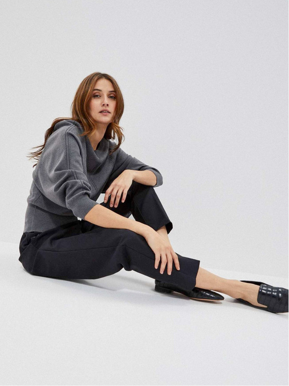 Moodo Сив дамски пуловер Moodo