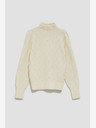 Moodo Кремав дамски пуловер Moodo