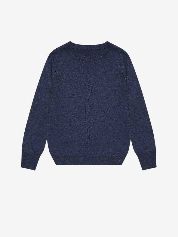 Moodo Тъмносин дамски пуловер Moodo