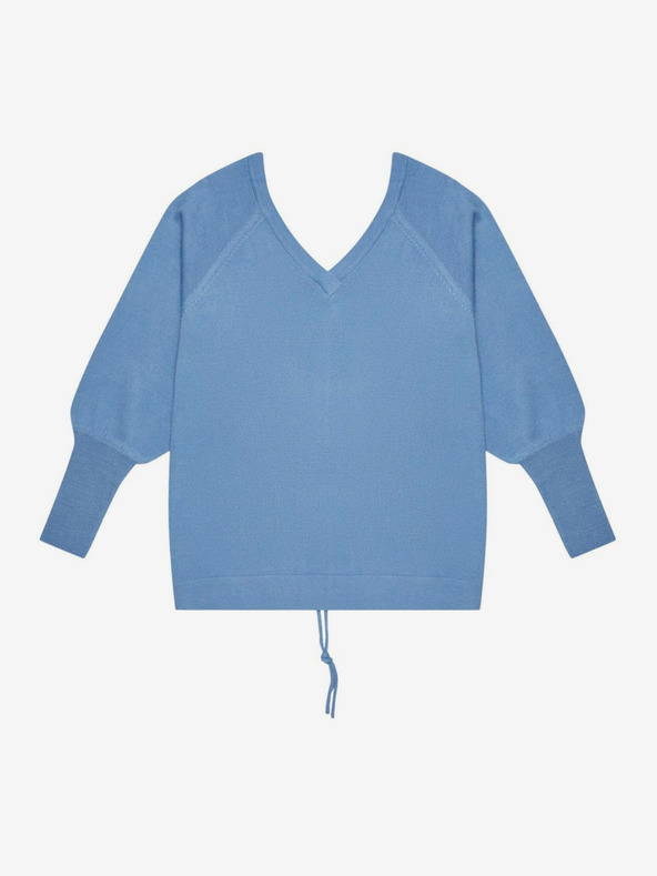 Moodo Син дамски пуловер Moodo