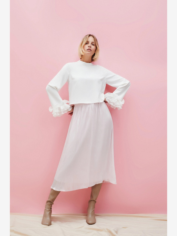 Moodo Светлорозова дамска пола Moodo