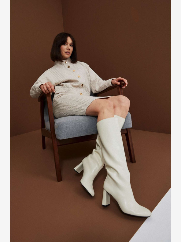 Moodo Бежова пола за жени Moodo