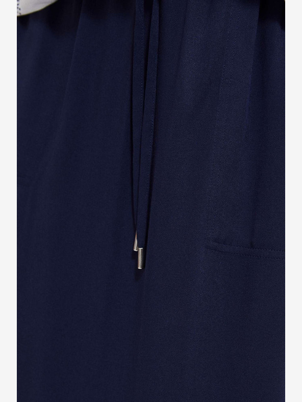 Moodo Тъмно синя дамска пола Moodo