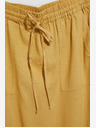 Moodo Жълта пола с джобове Moodo