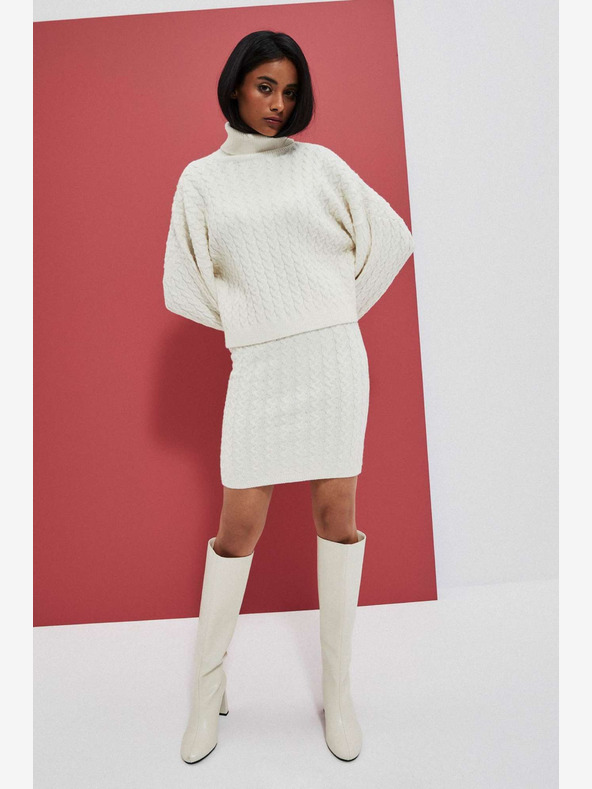 Moodo Кремава дамска пола Moodo