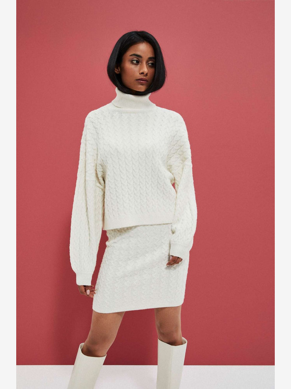 Moodo Кремава дамска пола Moodo