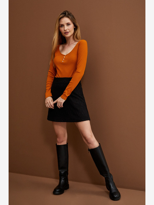 Moodo Черна пола за жени Moodo