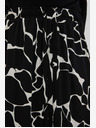 Moodo Бяло-черна дамска шарена пола Moodo