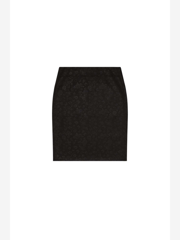 Moodo Черна дамска пола на цветя Moodo