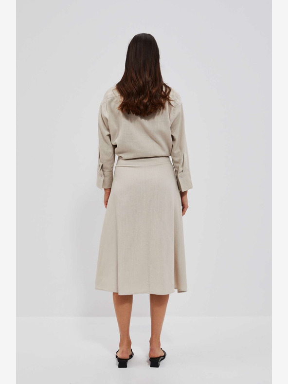 Moodo Бежова пола за жени Moodo