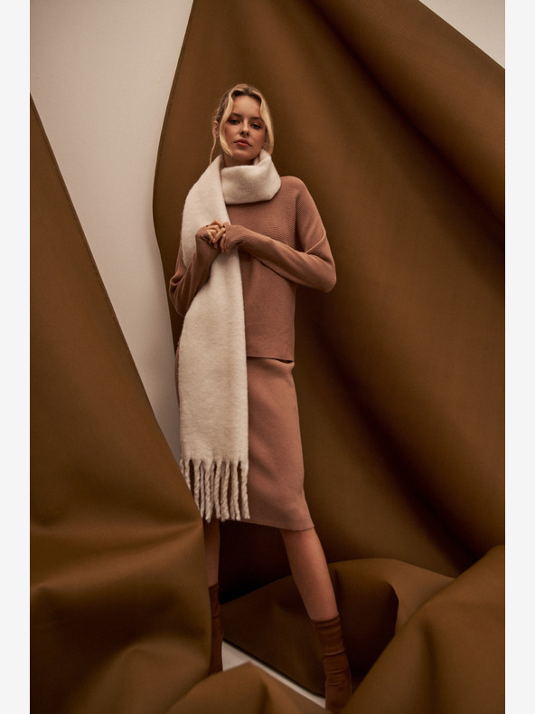 Moodo Кафява дамска пола Moodo