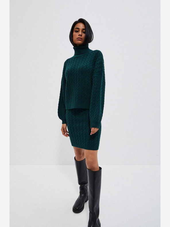 Moodo Зелена дамска пола Moodo