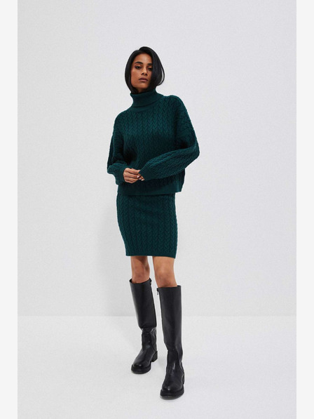 Moodo Зелена дамска пола Moodo