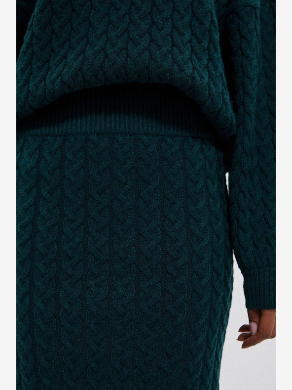 Moodo Зелена дамска пола Moodo