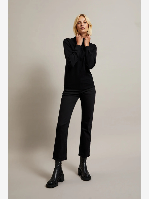 Moodo Черна дамска ролка Moodo