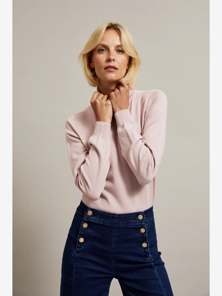 Moodo Светлорозов дамски пуловер Moodo