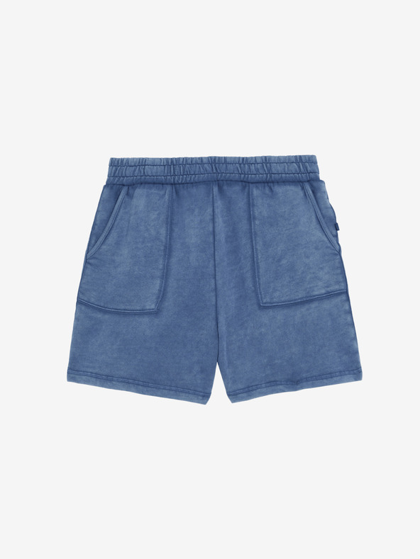 Marks & Spencer Къси панталони с подлепващи шевове, чист памук Marks & Spencer синьо