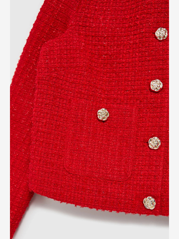 Moodo Червено яке с копчета Moodo