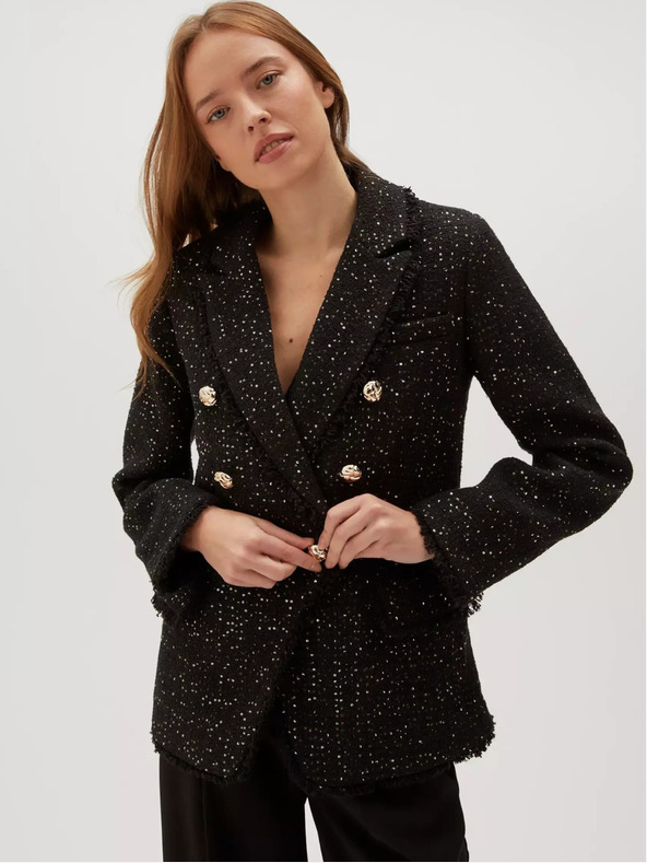 Moodo Черно дамско яке Moodo